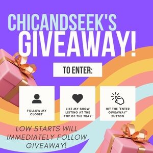 🎁🎉GIVEAWAY for LIVE SHOWS!